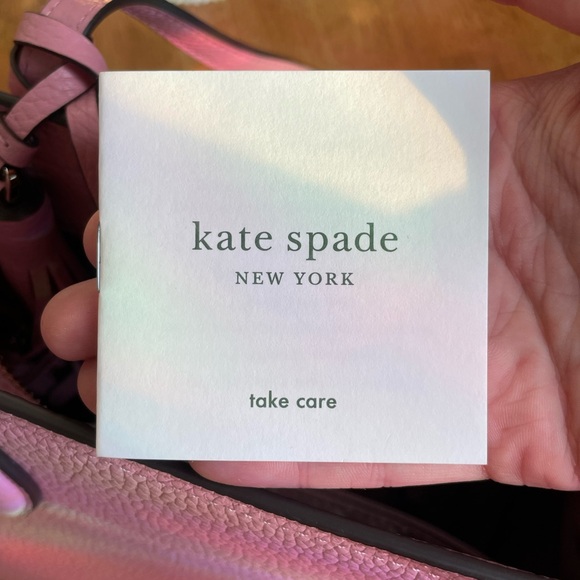 NWT Kate Spade Pink Satchel with Tassels - Picture 7 of 7